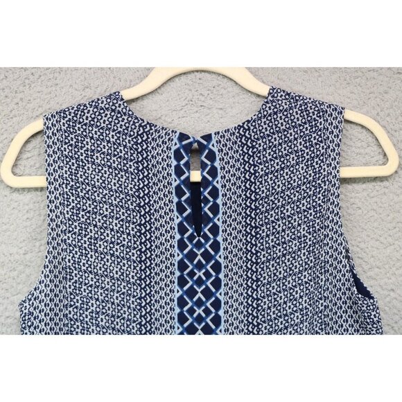 Rose & Olive Sleeveless Silky Tunic-Size Small-Flowy - Picture 9 of 10